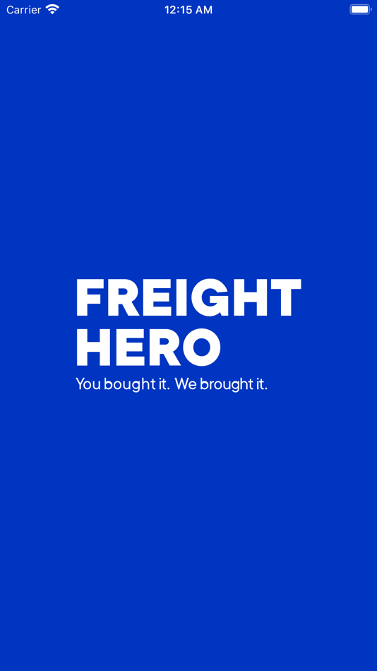 #1. Freight Hero (iOS) 由: Olufemi Adeojo