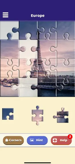 Game screenshot Europe Destinations Puzzle apk