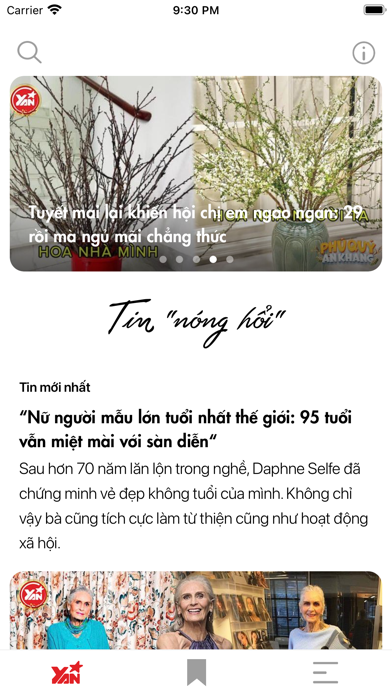 Screenshot #1 pour YAN News - Tin giới trẻ 24h