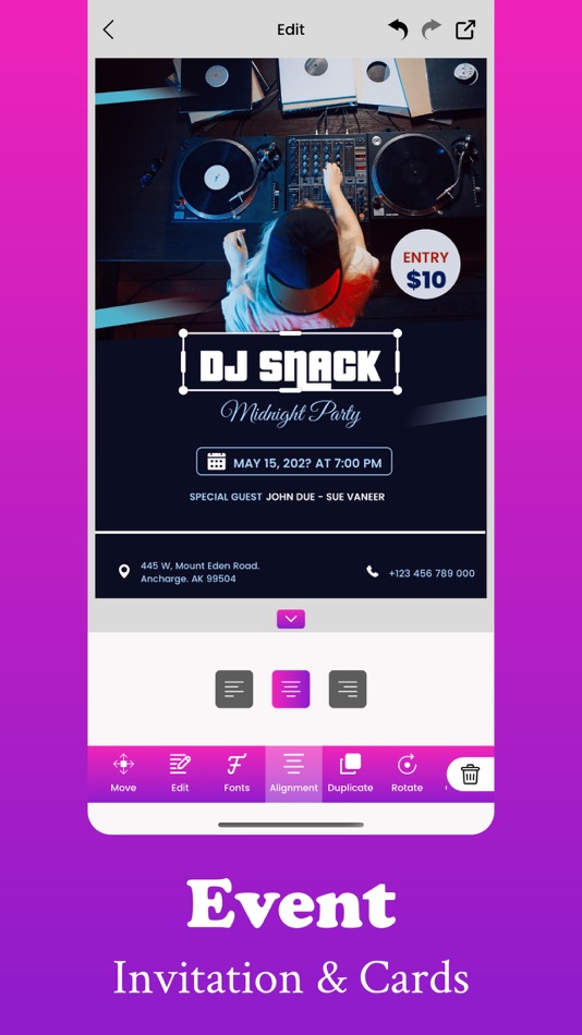 #7. Invitation Maker - Card Maker (iOS) 由: Jayeshkumar Sutriya