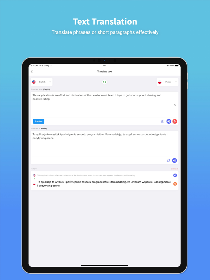 Polish Translator and Learn 