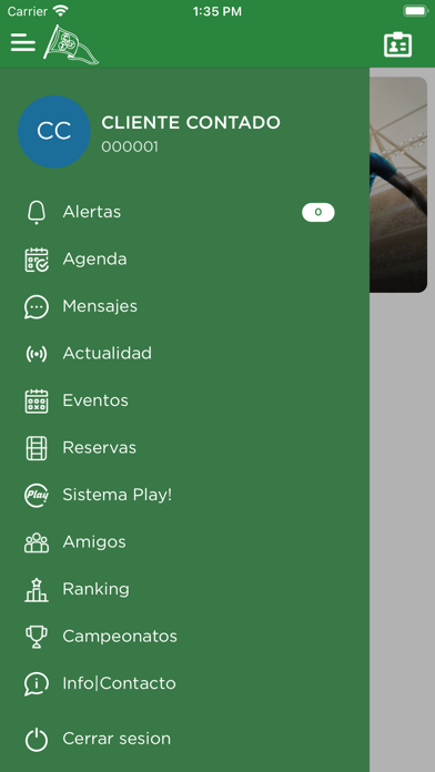 Club Tennis Les Fonts Screenshot