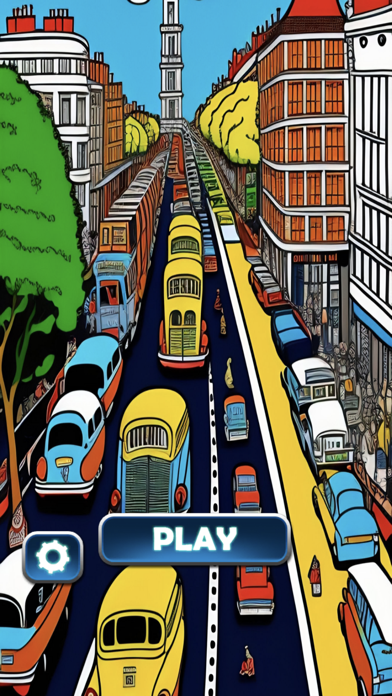 Rush Hour 3D Puzzle Game Screenshot