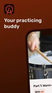 drum coach - learn 'n practice iphone screenshot 1