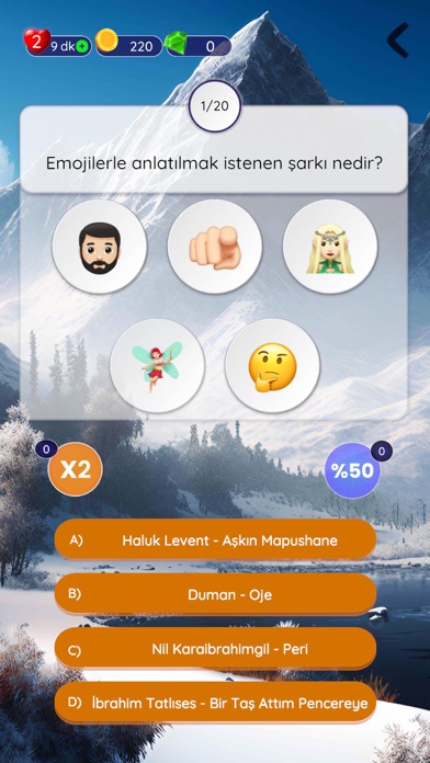 Emoji Quiz Screenshot
