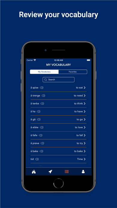 Tobo: Norwegian Vocabulary Screenshot