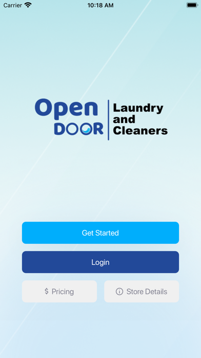 Open Door Laundry and Cleaners Screenshot