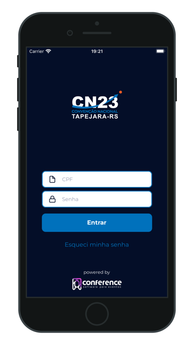 Convenção Nacional 2023 Screenshot