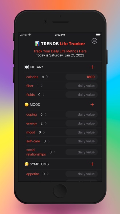 Trends - Life Tracker screenshot-6
