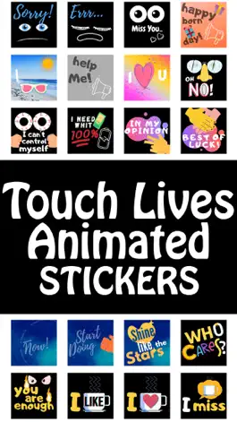 Game screenshot Touch Lives Animated Stickers mod apk