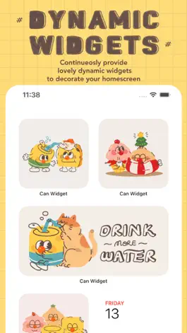 Game screenshot CanWidget - Desktop•Cute•Art mod apk