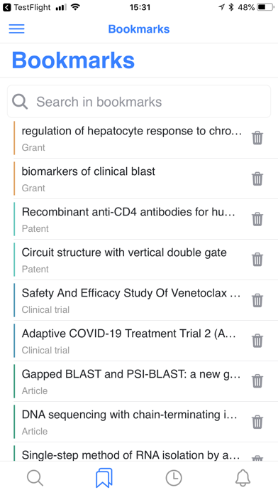 BioSeek Mobile iPhone screenshot 6 - Medical app