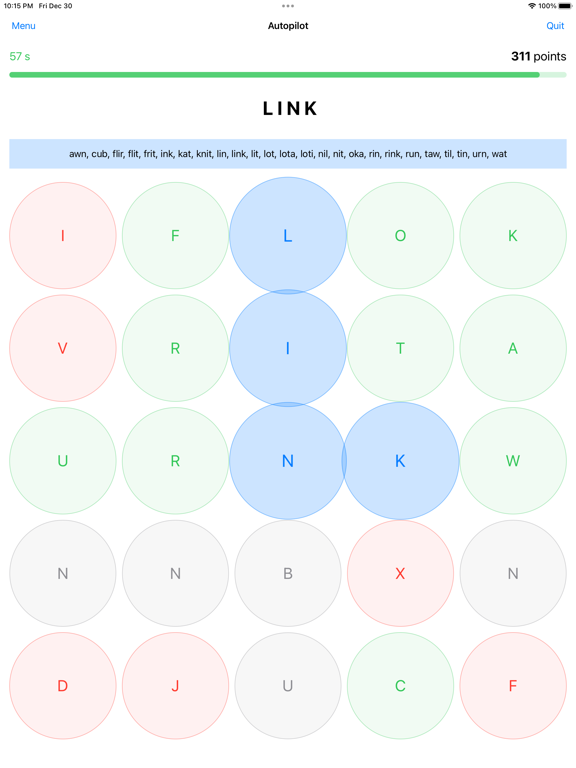 Screenshot #6 pour Quadle Word Puzzle