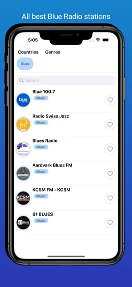 Game screenshot Blues Music Radio Stations FM mod apk