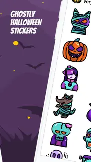 How to cancel & delete very scary halloween stickers 4