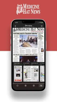 Medicine Hat News e-Edition iPhone image 2