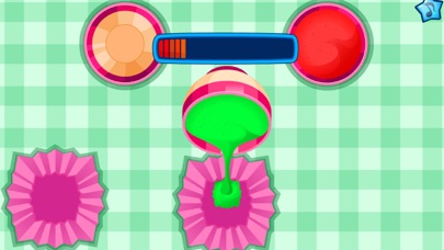 Cooking colorful cupcakes game screenshot 4