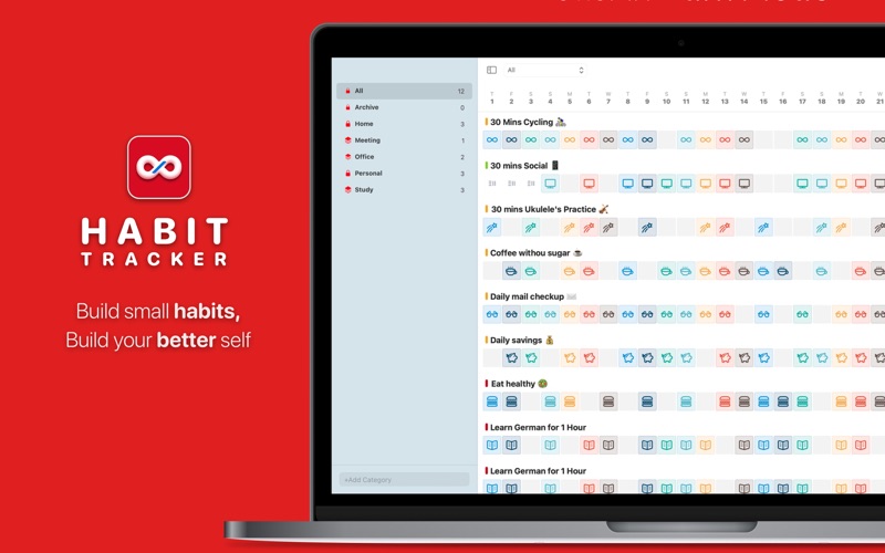 Screenshot #1 pour Habit Tracker