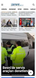 Besni Güncel Gazetesi screenshot #1 for iPhone