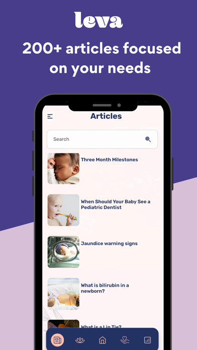 Leva: Mom and Baby Tracking Screenshot