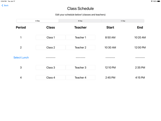 CISD Student Central iPad screenshot 1 - Education app