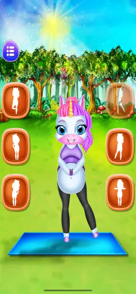 Game screenshot Pregnant Unicorn Mom Care apk
