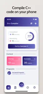 C++ Compiler - Run .cpp Code screenshot #1 for iPhone