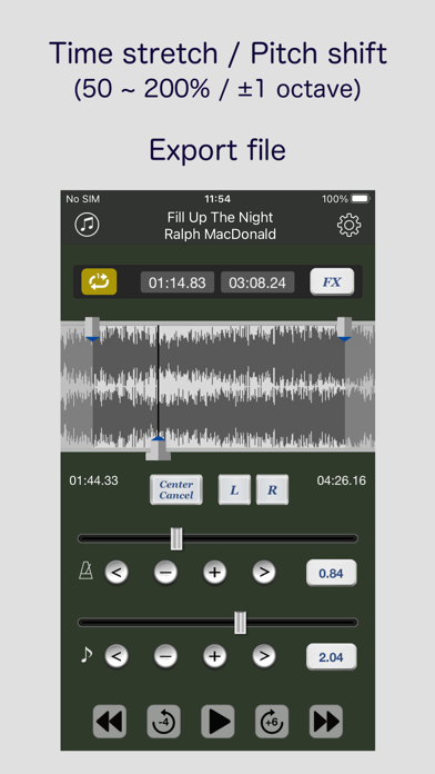 Screenshot #1 pour Audio Unit Player