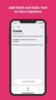 caption tools for instagram iphone screenshot 3