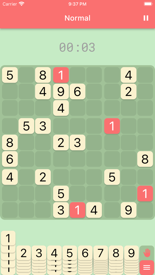#1. Sudoku Terminator2 (iOS) 由: 大胜 纪
