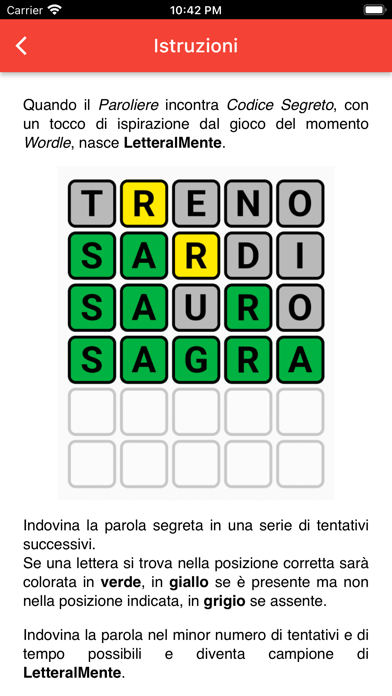 LetteralMente Screenshot