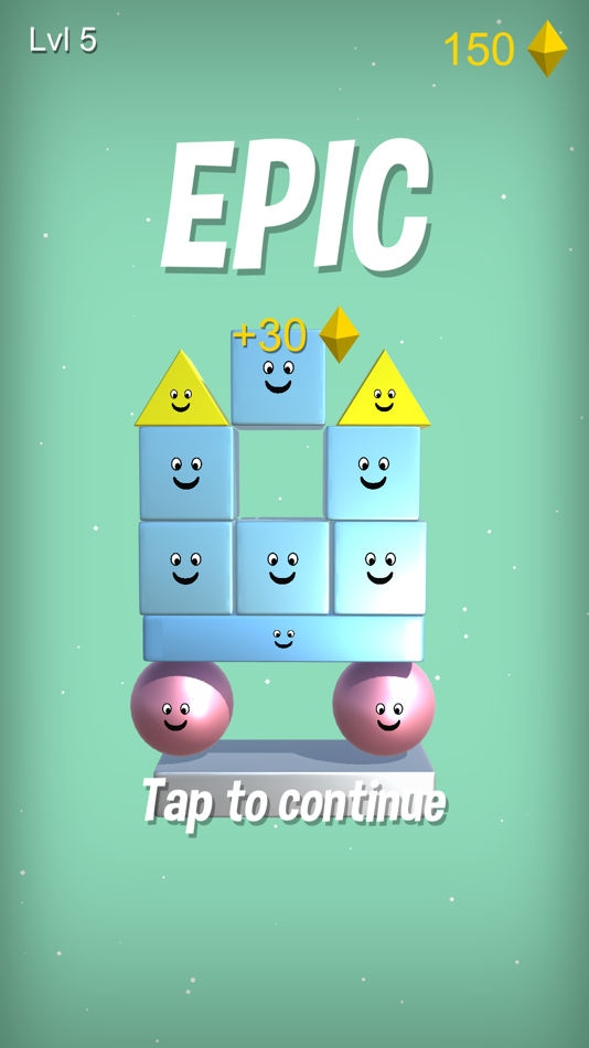 #2. Funny Stack (iOS) 由: Tappy Game