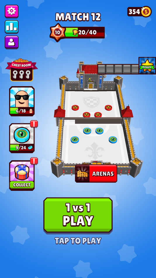 #1. Disc Wars! (iOS) By: OVIVO Games