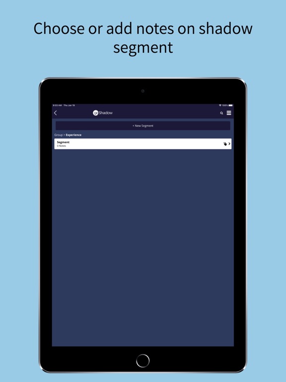 goShadow iPad screenshot 4 - Medical app