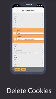 bee - cookie editor for safari iphone screenshot 2