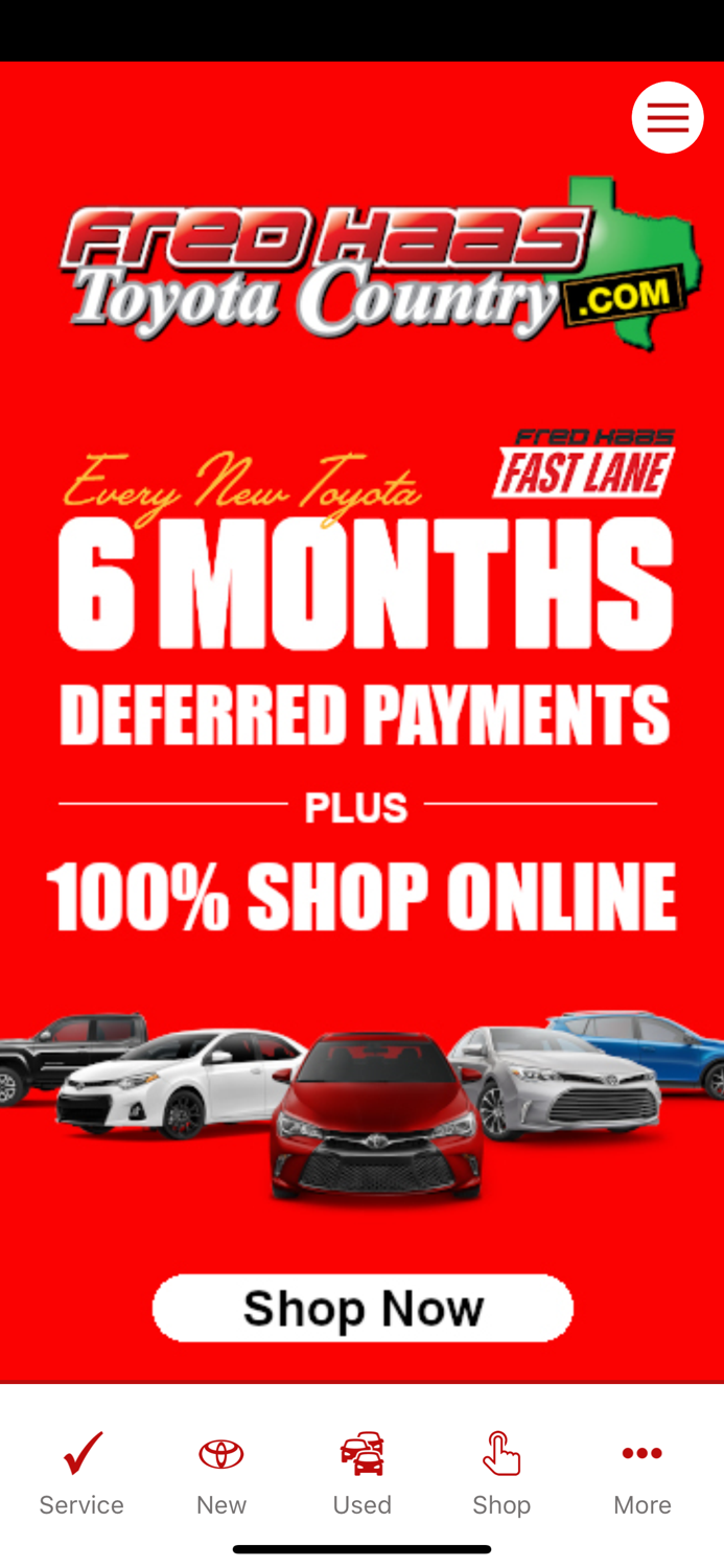 Fred Haas Toyota Country App