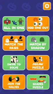 halloween games and puzzles iphone screenshot 1