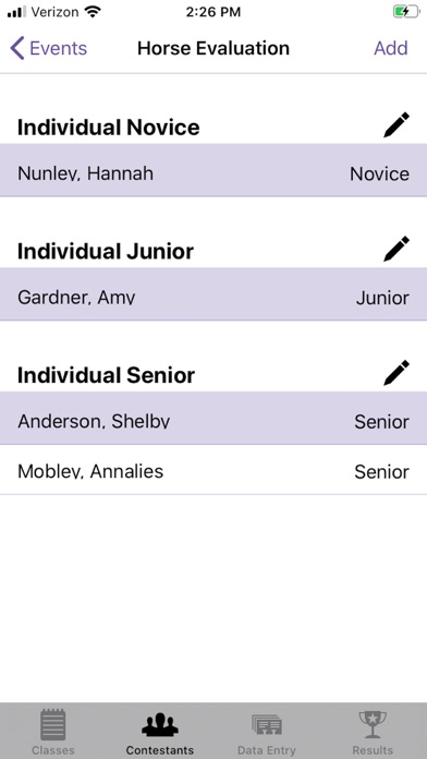 Screenshot #10 for eJudging Pro