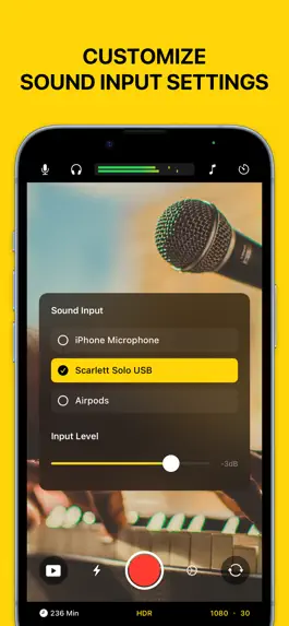 Game screenshot ProREC Camera & Audio Editor apk