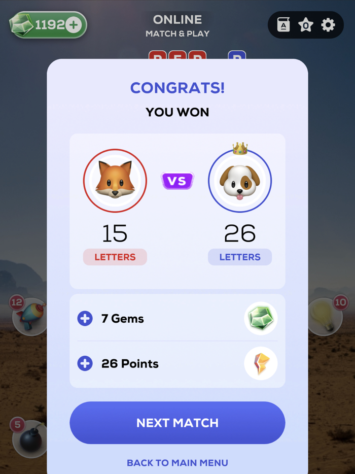 Word Game - Crossword Puzzle