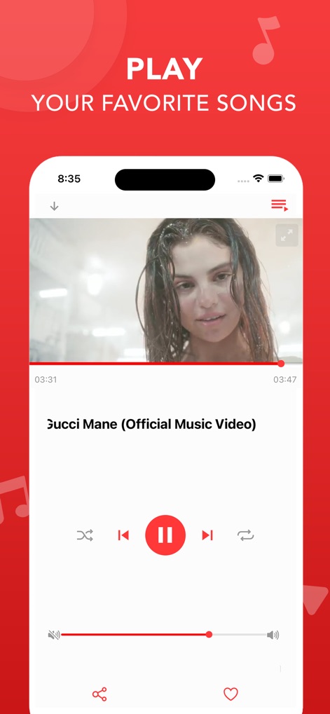 MYT  : Music and Videos - This tool delivers an immersive media player, featuring comprehensive playback controls and a customizable volume slider for an optimal listening experience.