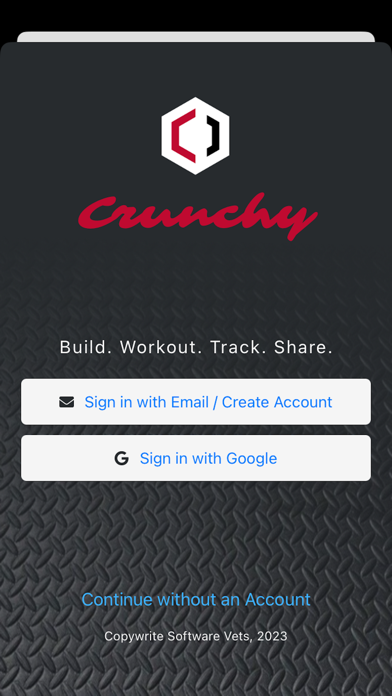 Crunchy Fitness Screenshot