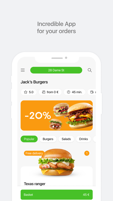 Jack's Burgers Demo Screenshot