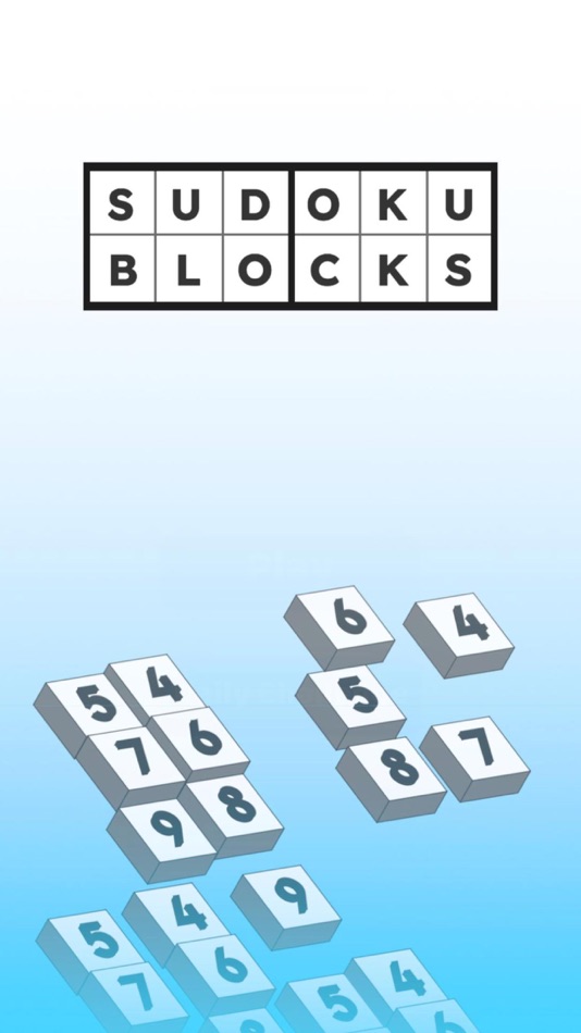 #1. Sudoku Blocks 3D (iOS) By: Berat Oguz