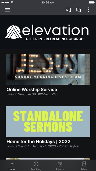 Elevation Church Billings Screenshot