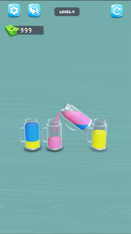 #4. Sort Juice 3D (iOS) 由: Gamee