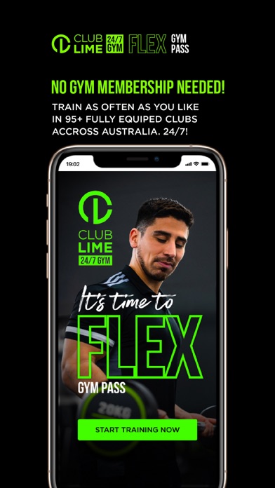 Club Lime Flex Gym Passのおすすめ画像1