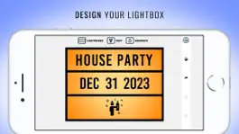 Game screenshot Text Maker - LED Lightbox apk