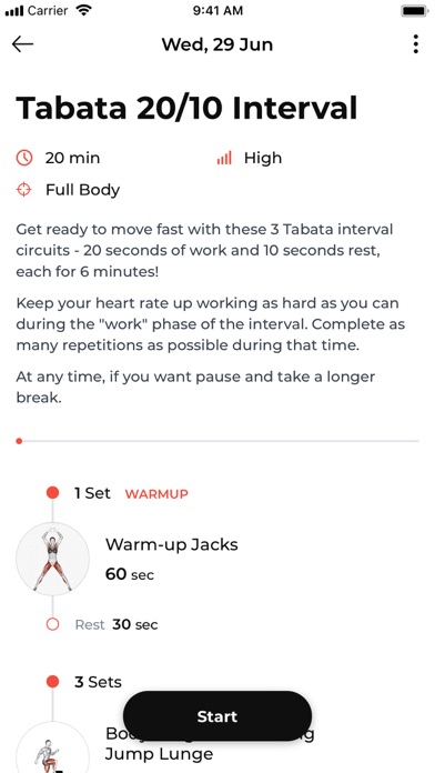 Tara Mazanec Wellness Screenshot