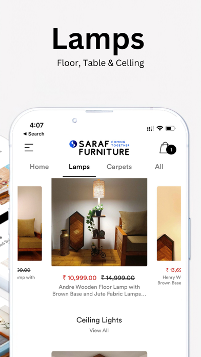 INSARAF - Saraf Furniture Screenshot